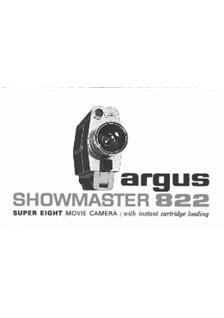 Argus 822 T manual. Camera Instructions.